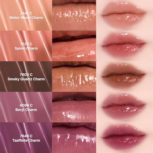 Entropy Make Up Amber Charm cheek tint adds natural flush to cheeks.