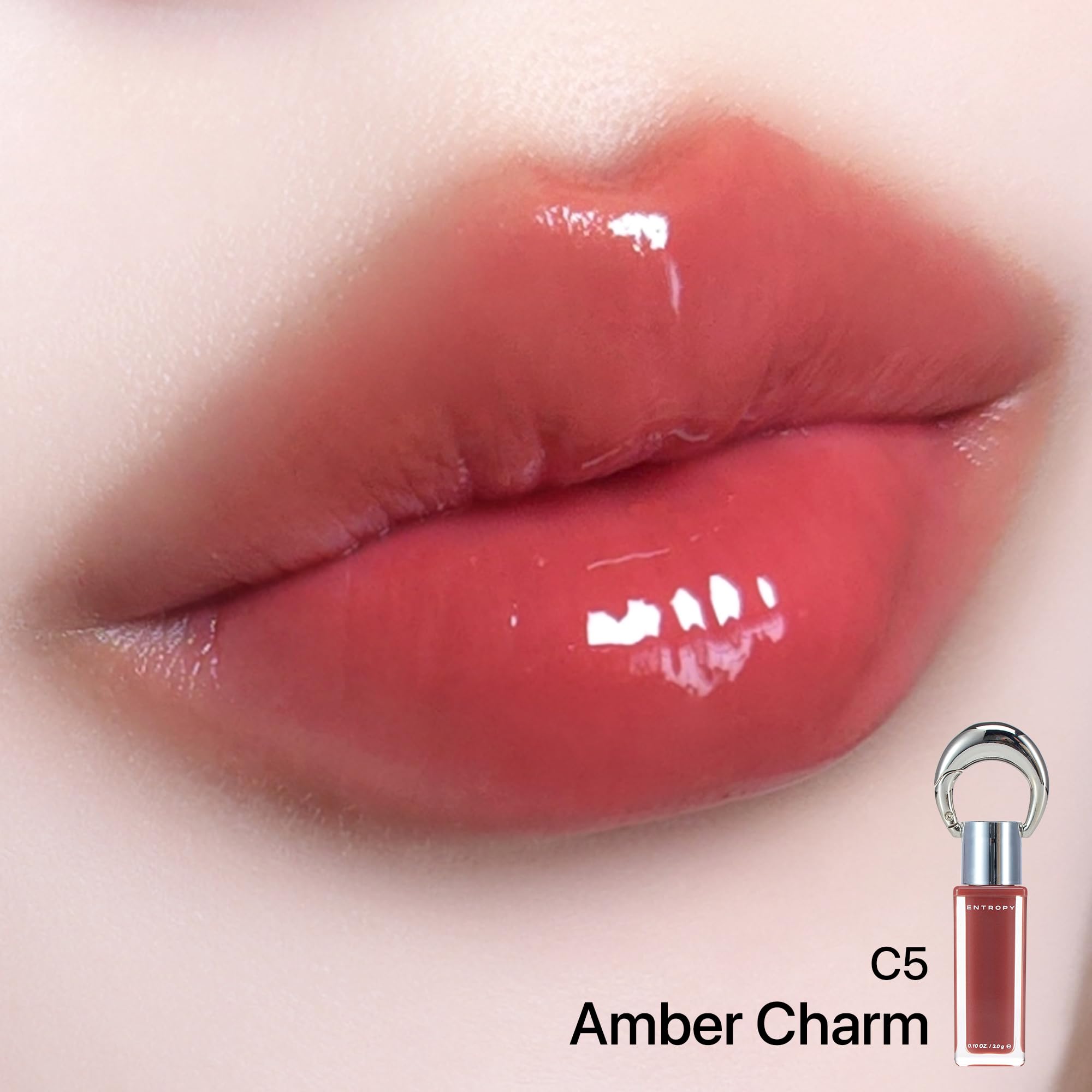 Entropy Make Up Hydrating formula with panthenol nourishes lips.
