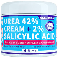 Envisha urea 42% en pote para exfoliar e hidratar pies
