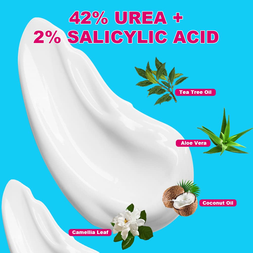 Envisha crema urea 42% con textura cremosa para piel suave