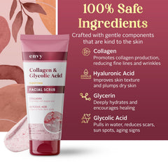 Aplicación en manos del exfoliante Envy muestra uso cómodo.