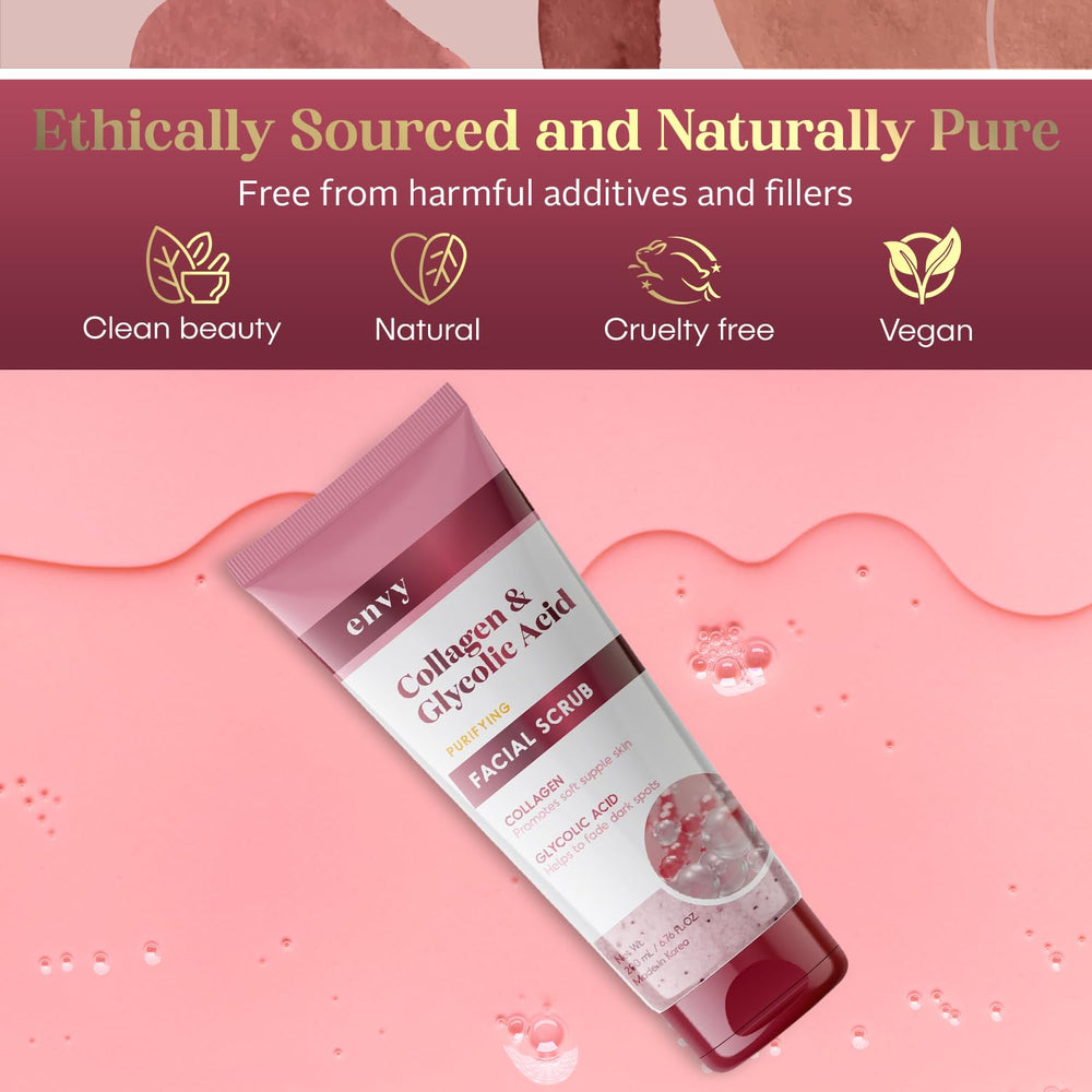 Sensación de piel suave tras usar Envy exfoliante facial.