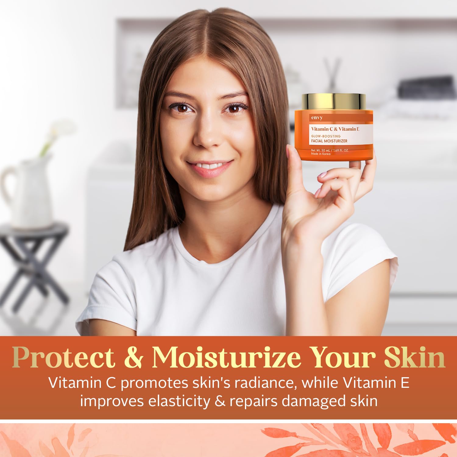 Envy empaque elegante, presentación premium para rutina diaria