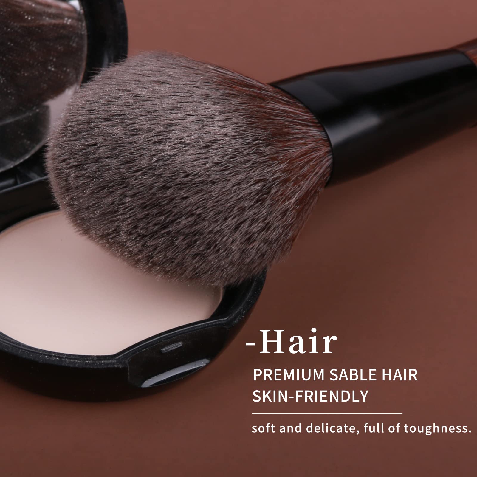 Enzo Ken ensemble professionnel – pinceaux complets pour maquillage polyvalent.
