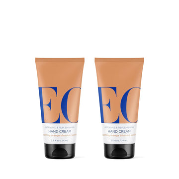 EO Crème Mains Fleur d’Oranger Vanille, hydratation durable pour mains sèches.