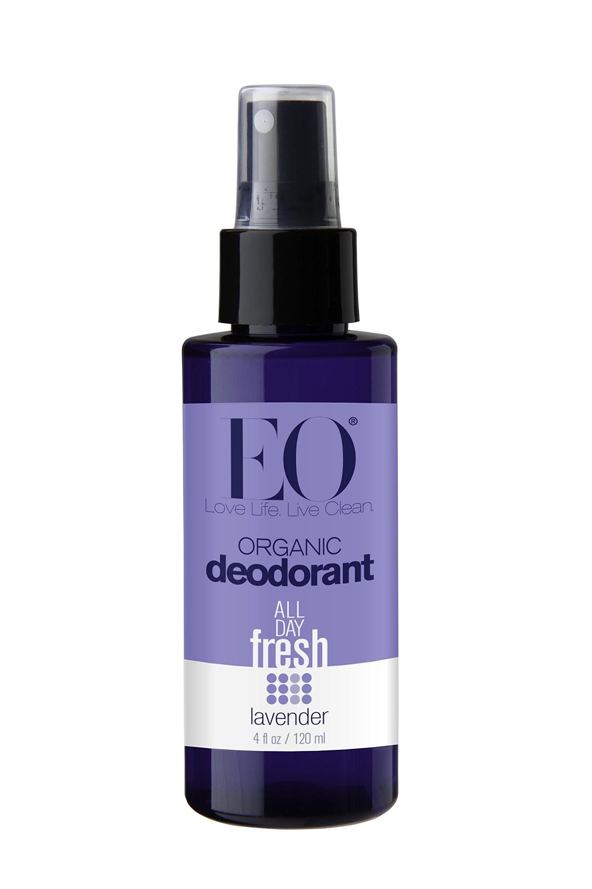 EO Déodorant Lavande – visuel bouteille, fraîcheur naturelle toute la journée.