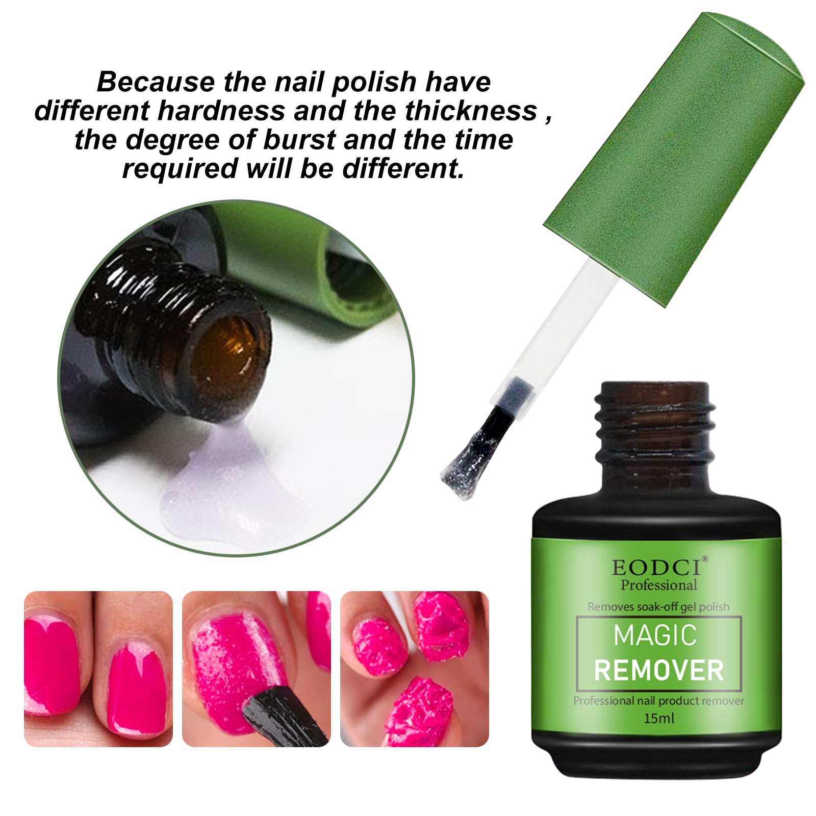 Proceso sin foils con Eodci, simplifica el cuidado de uñas.