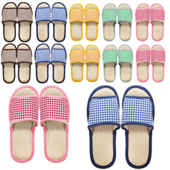 Pantuflas Eorbow para casa, ideal para huéspedes y uso diario con comodidad.