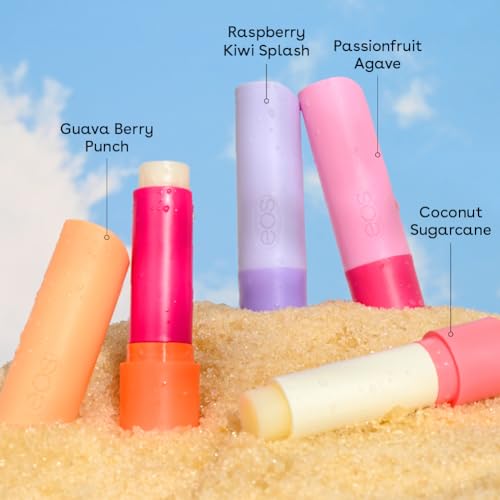 Bálsamo labial eos Frambuesa Kiwi Brillo con aroma frutal y hidratación