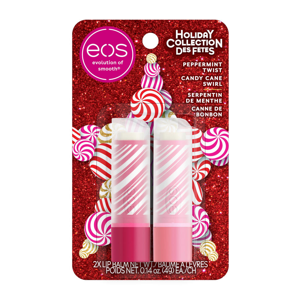 EOS balsamo labios torbellino de menta para frescura e hidratación diaria