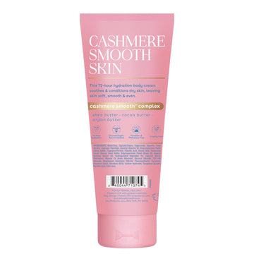 envase de siete onzas de eos Cashmere para uso diario.