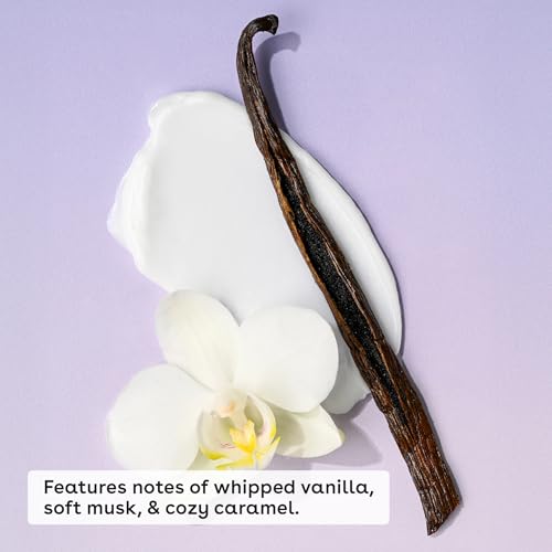 eos Cashmere hidratación de 72 horas para piel calmada.