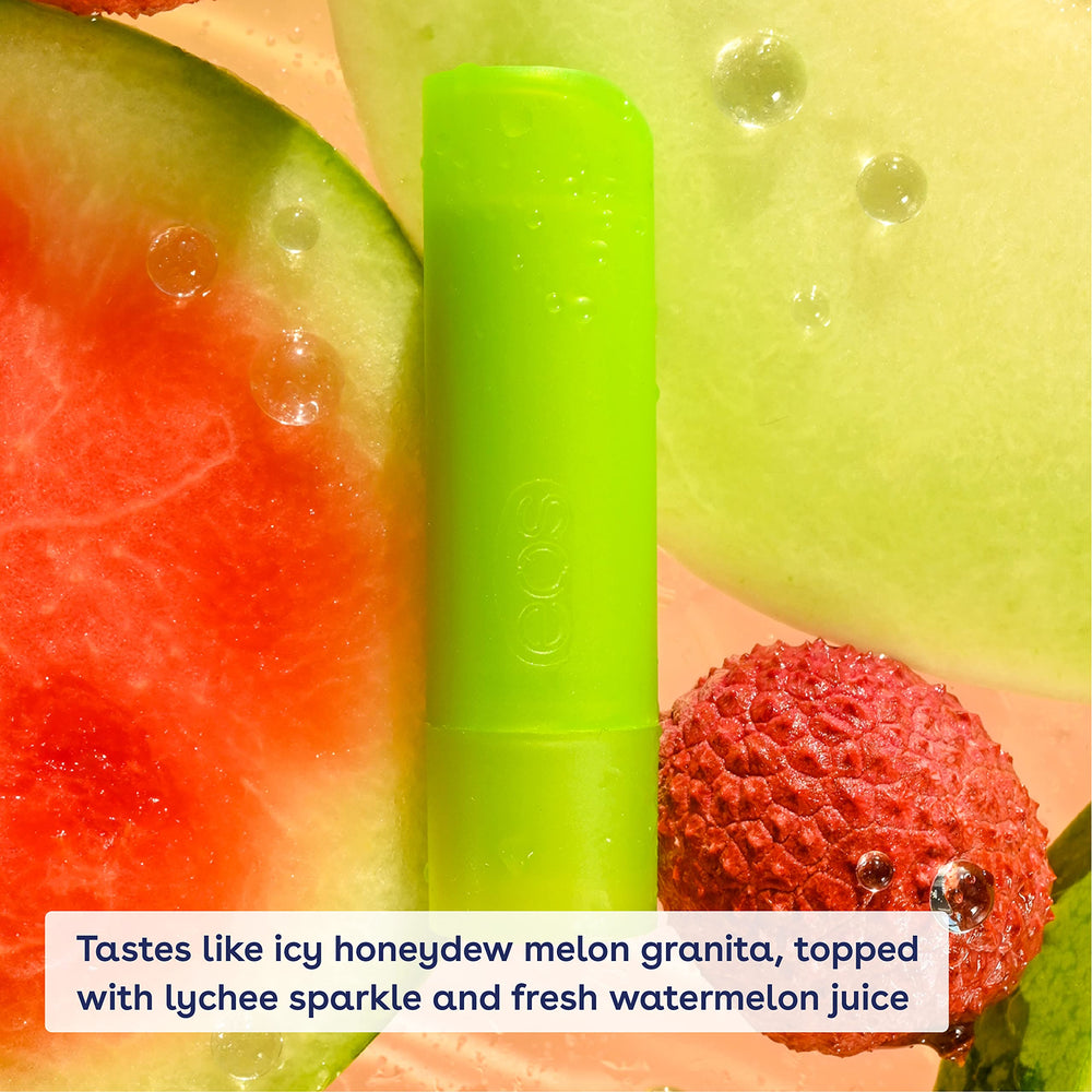 Empaque EOS Sunset Sips con dos unidades, conveniente para llevar.