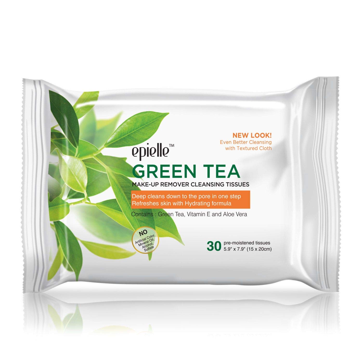 Epielle con hamamelis, cica y té verde para limpieza calmante.