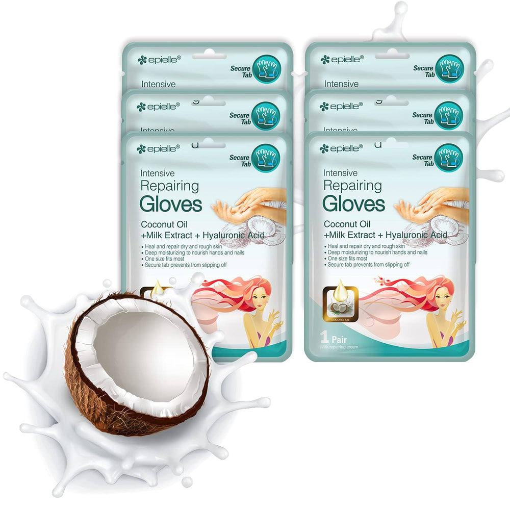 Epielle mascarilla de mano: reparación intensiva para manos ásperas y secas durante spa en casa