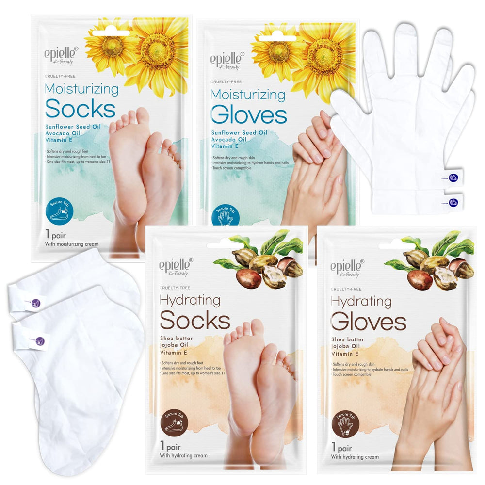 Epielle medias-hidratacion para pies nutridos y relajados tras la ducha