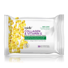 Epielle toallitas colageno y vitamina E suavizan y nutren la piel