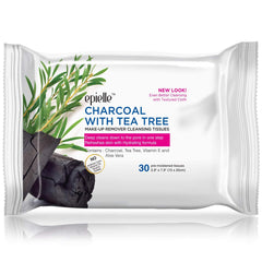 Epielle toallitas desmaquillantes con té de árbol de té para piel fresca