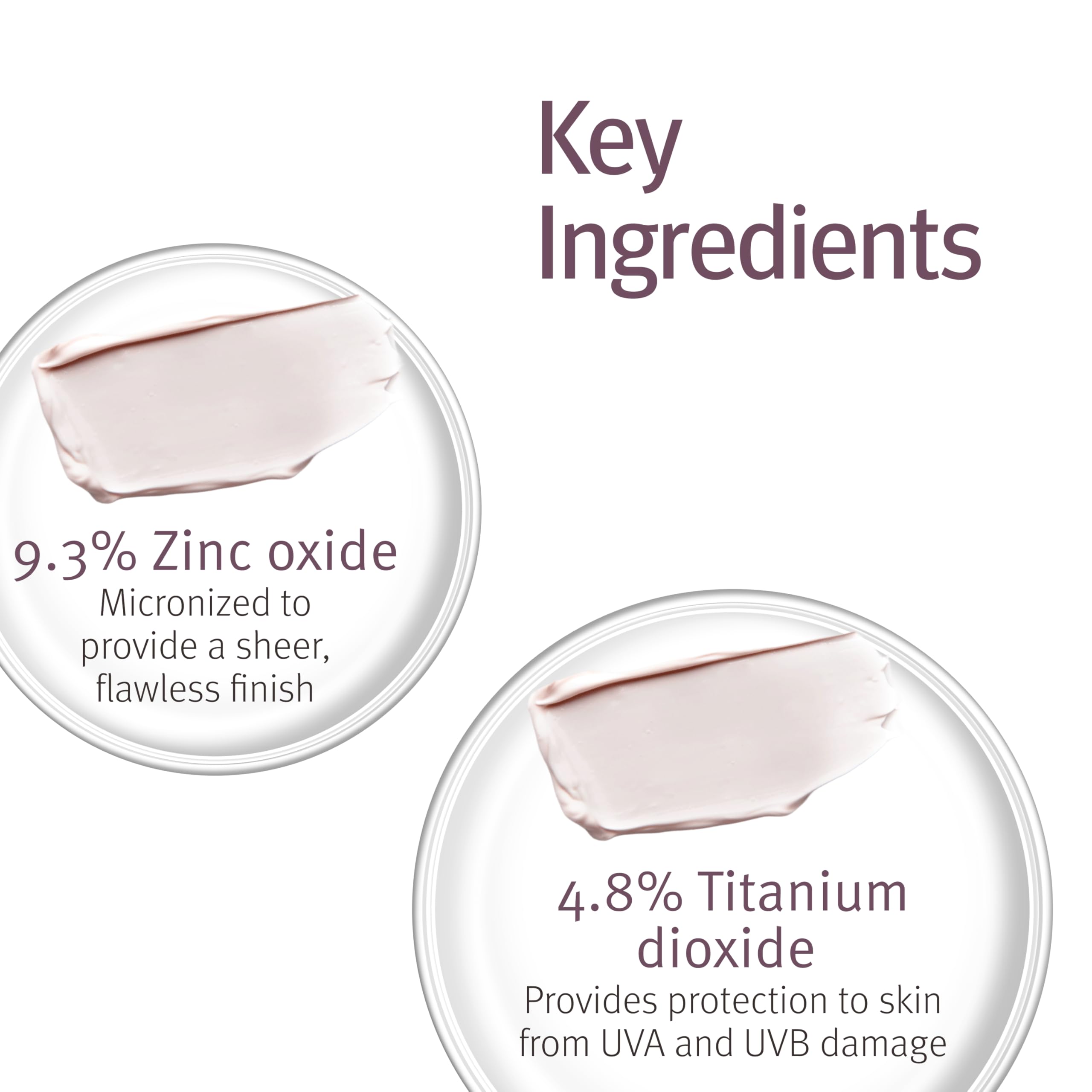 Epionce Daily Shield SPF50 – dioxyde de titane et oxyde de zinc créent une barrière minérale.