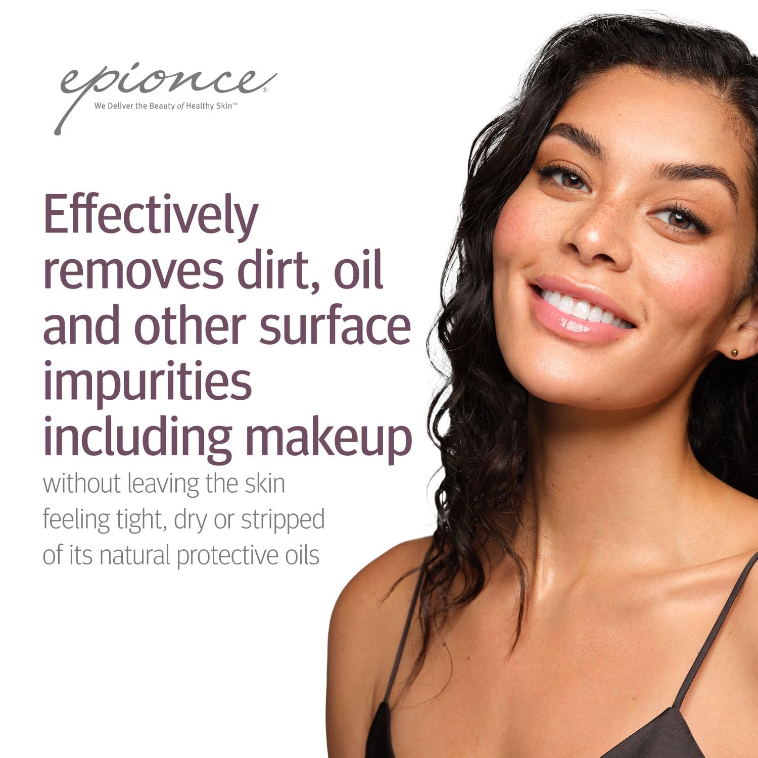 Rutina diaria de cuidado facial con Epionce.