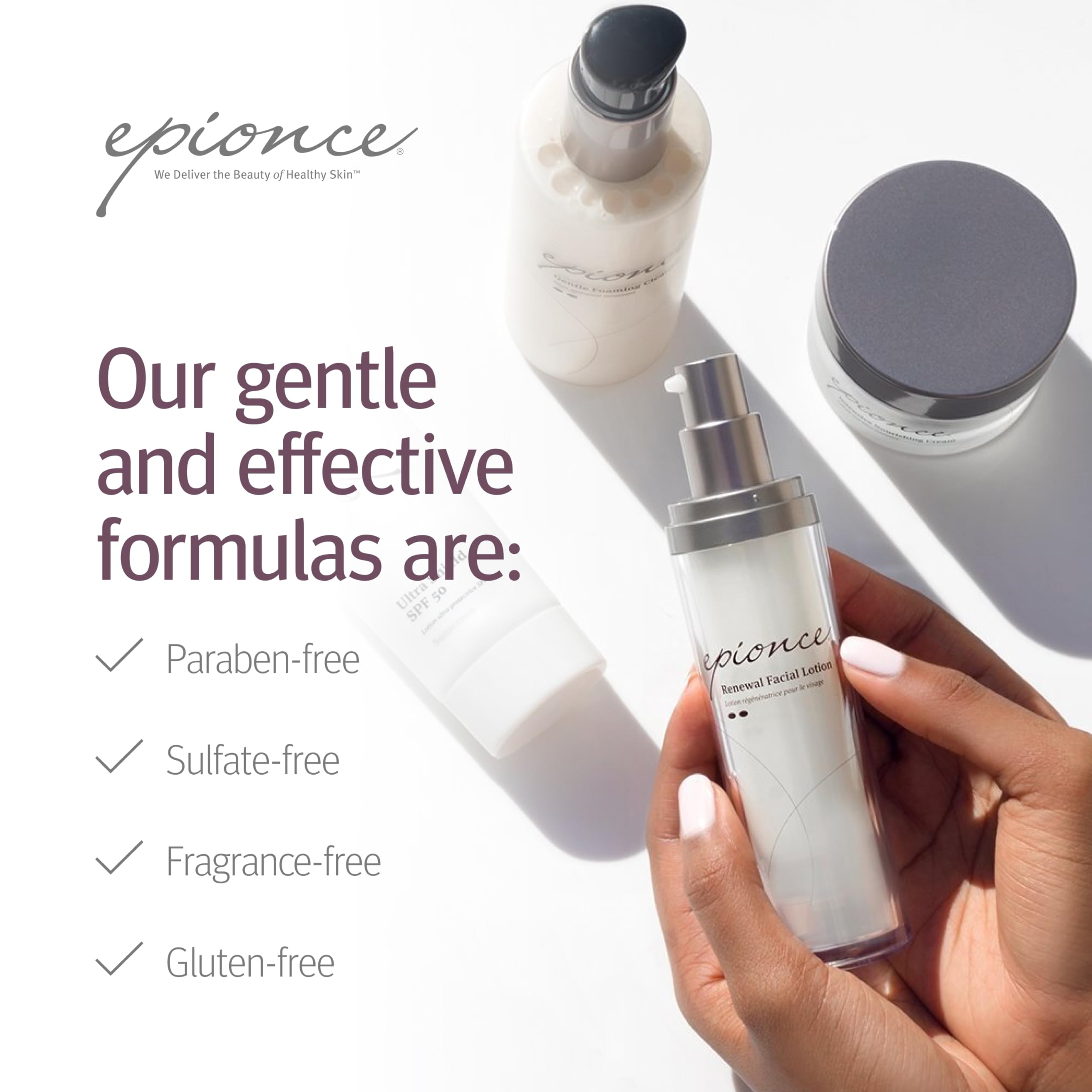 Dosis concentrada de Epionce Intense Defense Serum para rostro.
