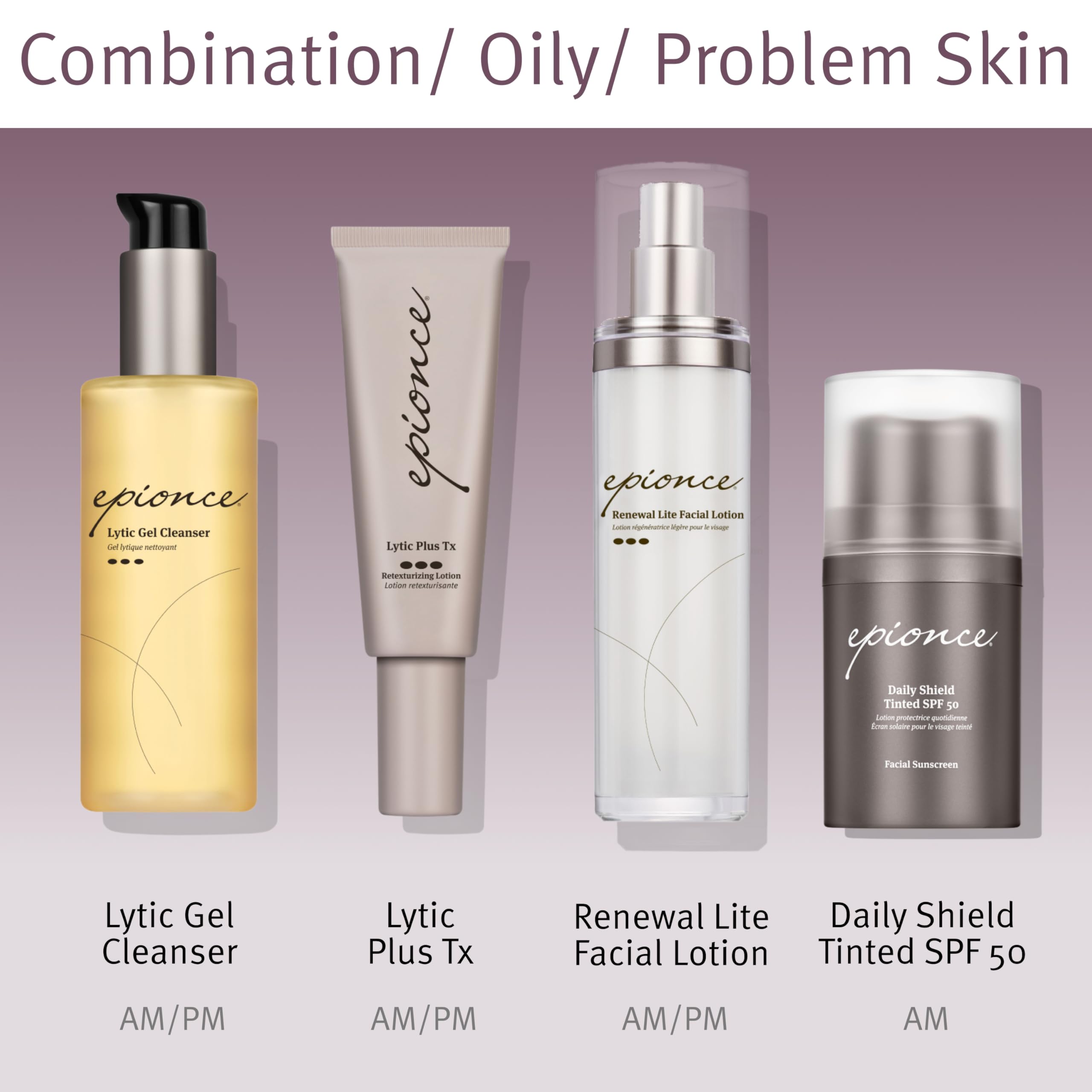 Epionce Lytic Plus Tx, ayuda a limpiar la piel grasa.