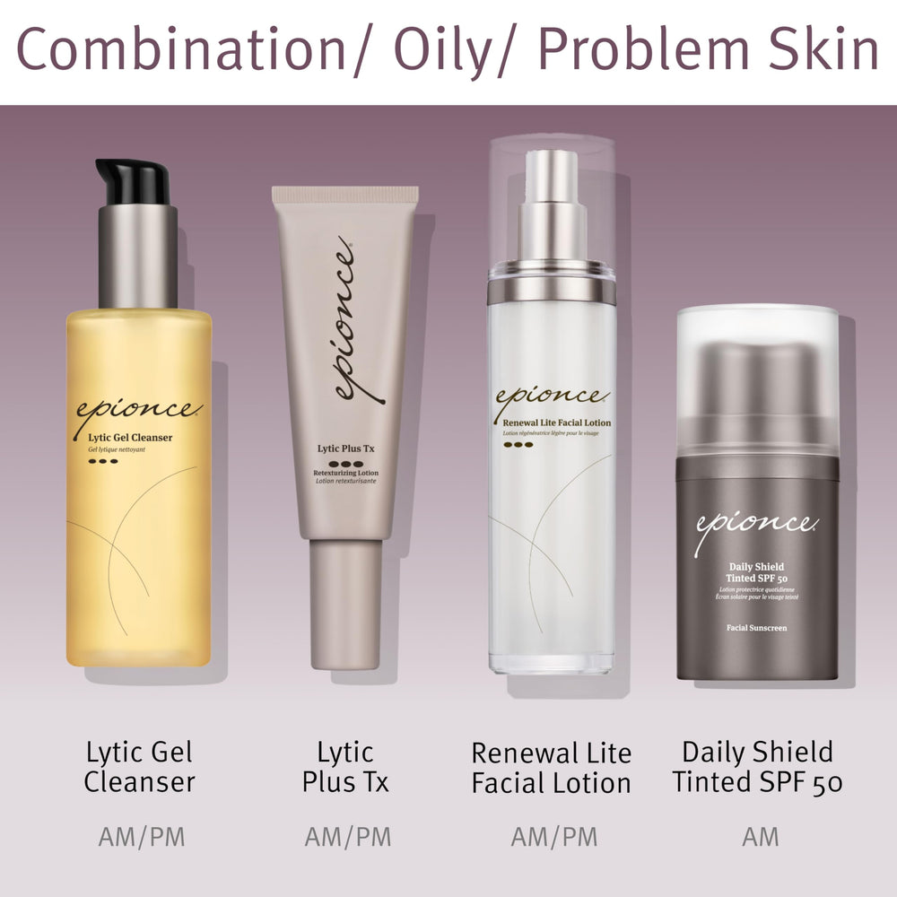 Epionce Lytic Plus Tx, ayuda a limpiar la piel grasa.