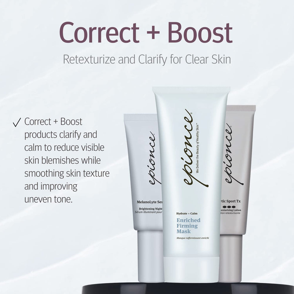 Glicerina en Epionce Mascarilla Reafirmante Enriquecida, mantiene hidratación