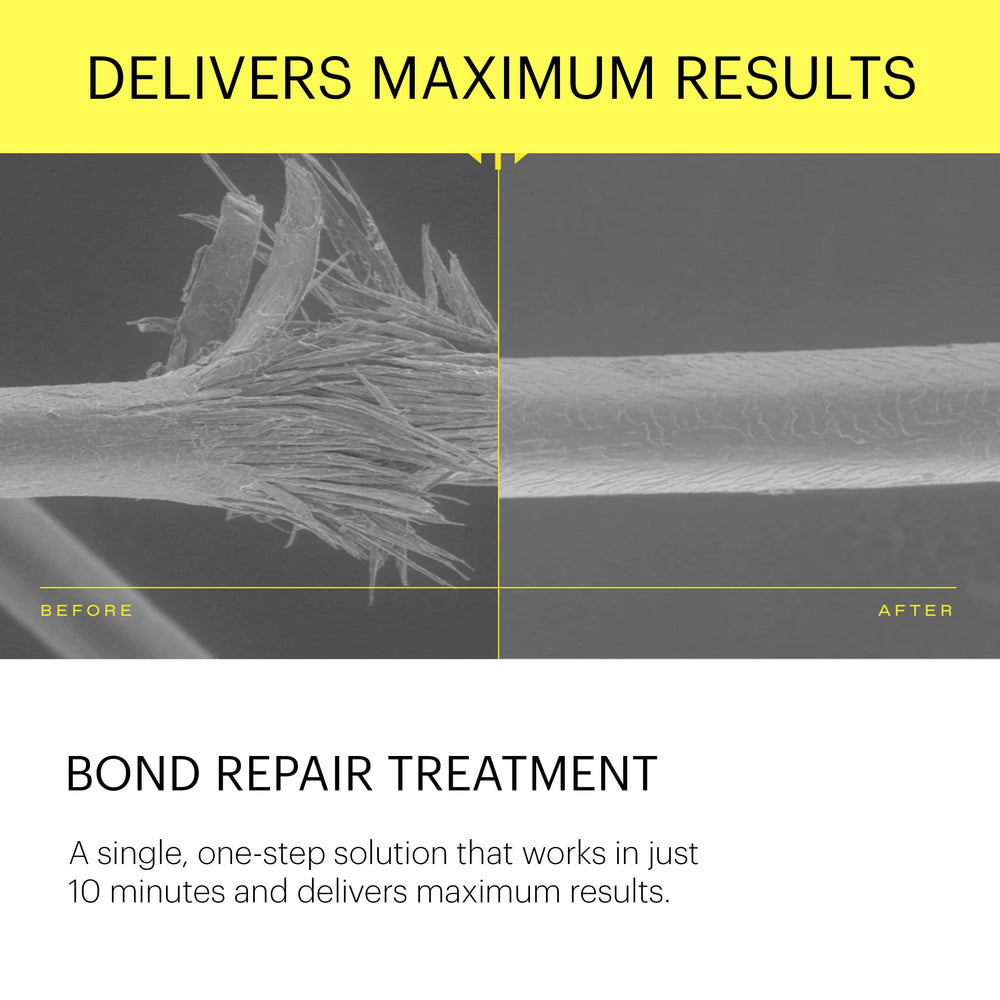 Epres Bond Repair resultado en 10 minutos para cabello suave.