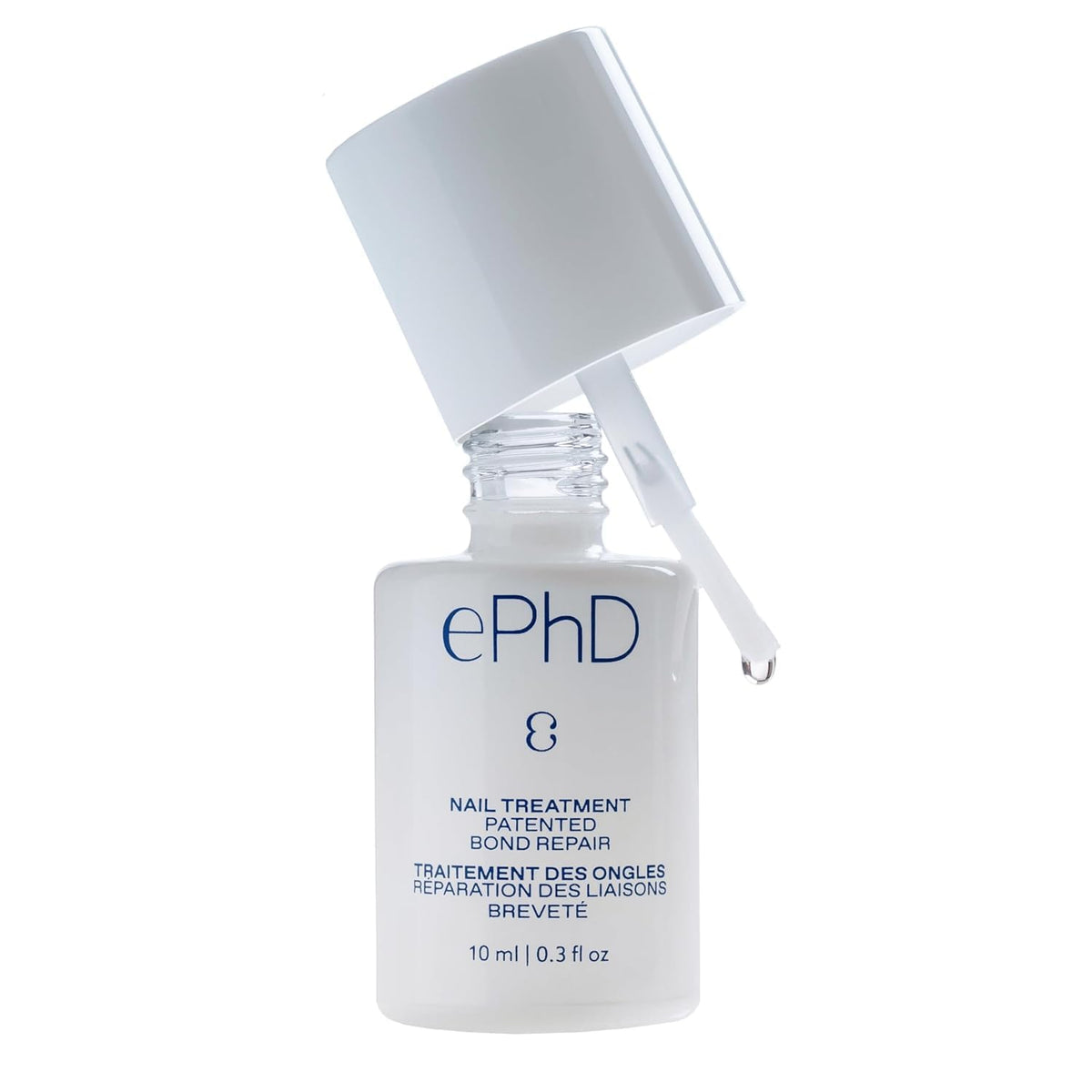 Epres ePhD Bond Repair – bouteille montrant la réparation des ongles grâce à une formule brevetée.