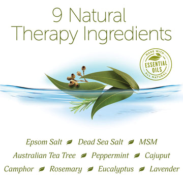 Epsoak Tea Tree Foot Soak bolsa reclosable, almacenamiento cómodo