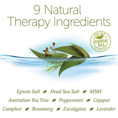 Epsoak Tea Tree Foot Soak bolsa reclosable, almacenamiento cómodo