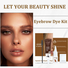 Eqimznv crema coloracion pestanas cejas, resultado natural y duradero.