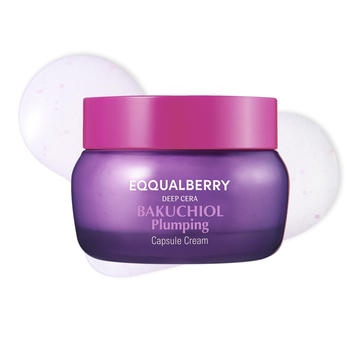 EQQUALBERRY crema bakuchiol plump con cápsulas dobles para firmeza y absorción óptima
