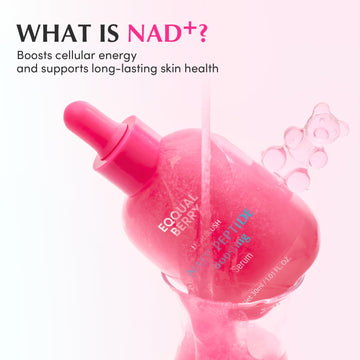 EQQUALBERRY NAD+ Sérum – extrait de grenade antioxydant favorisant un teint lumineux.