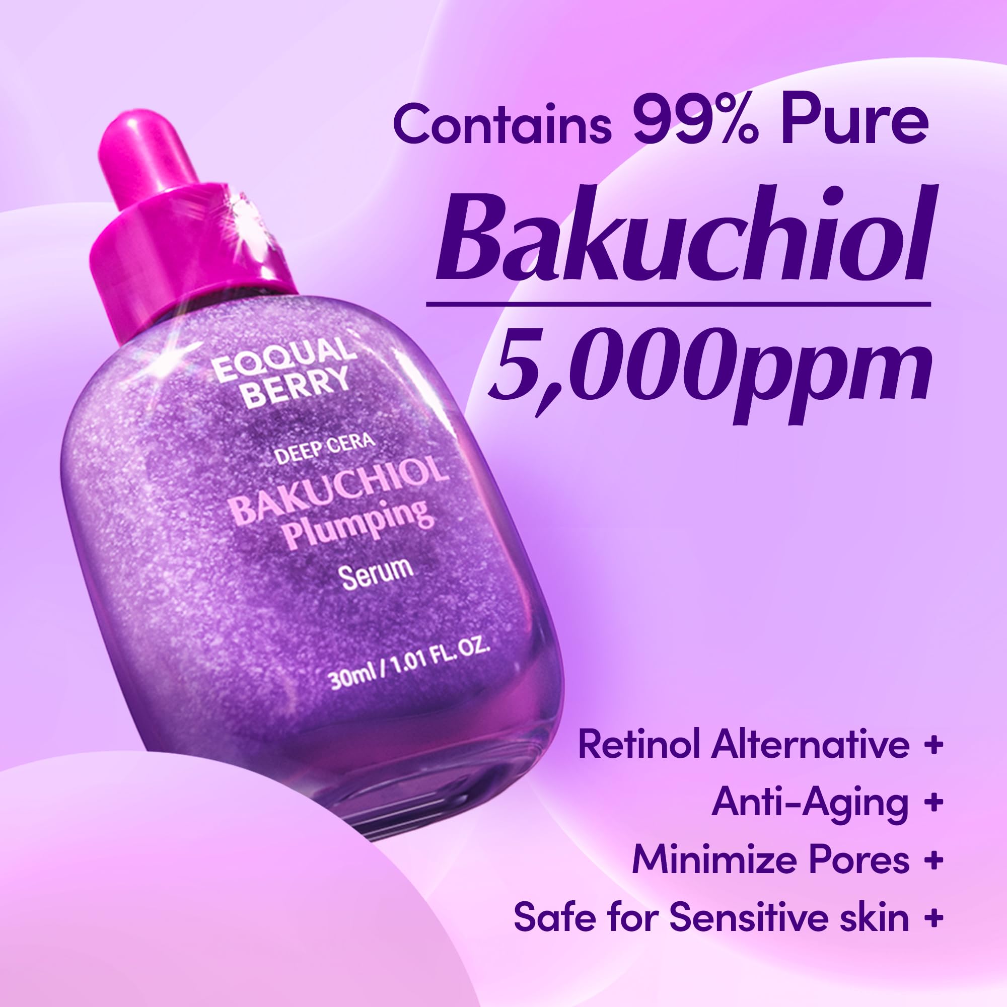 eqqualberry serum textura cremosa: se absorbe rápido sin residuo graso.