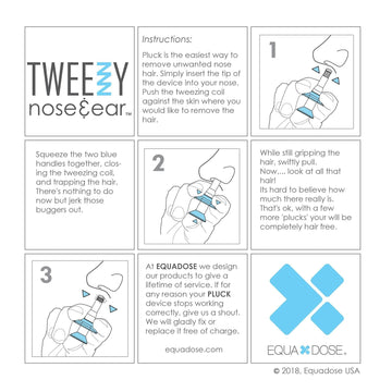 EQUADOSE Tweezy, alternativa práctica frente a recortadores y ceras.