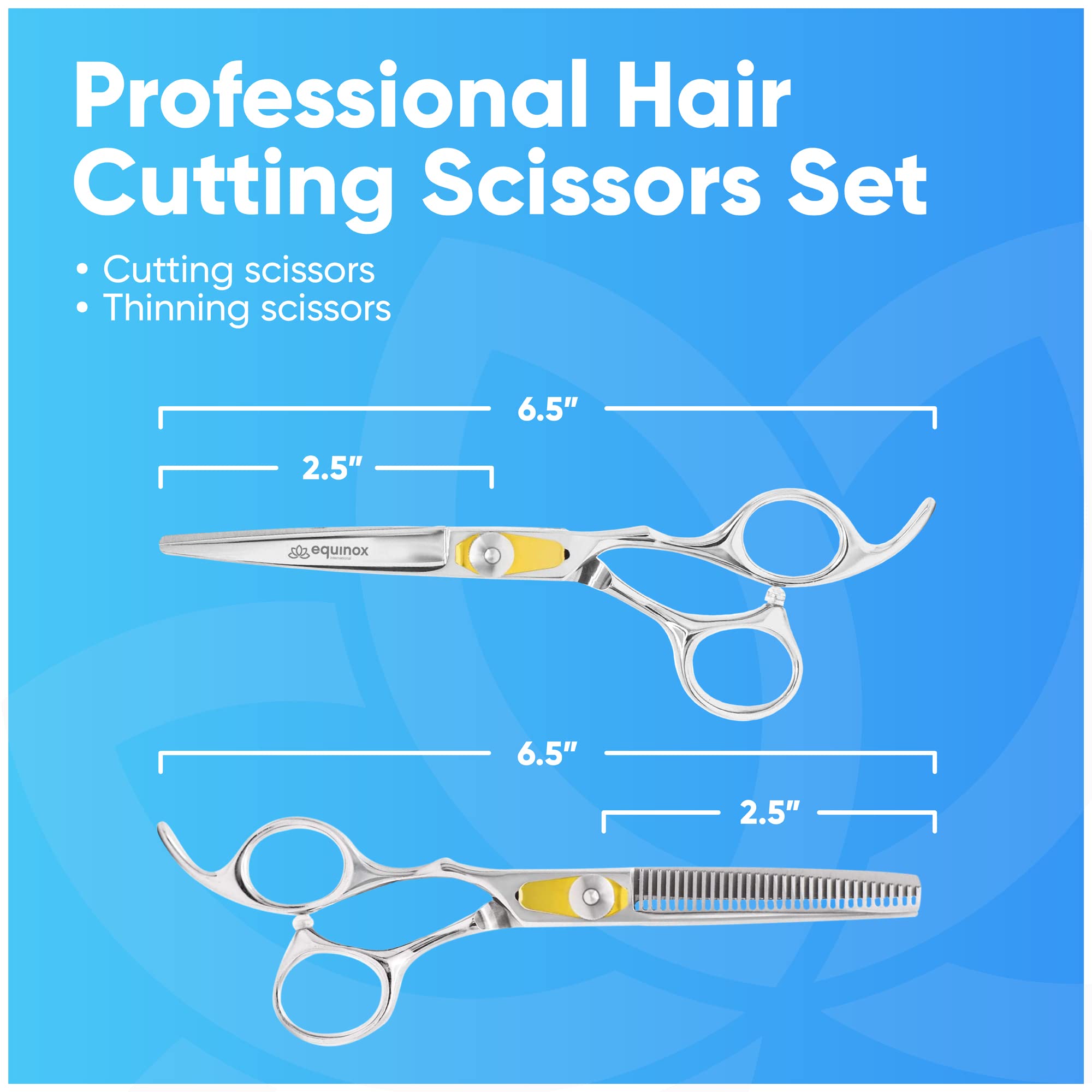 Equinox Razor Edge Series, acero japonés inoxidable para durabilidad y rendimiento fiable.