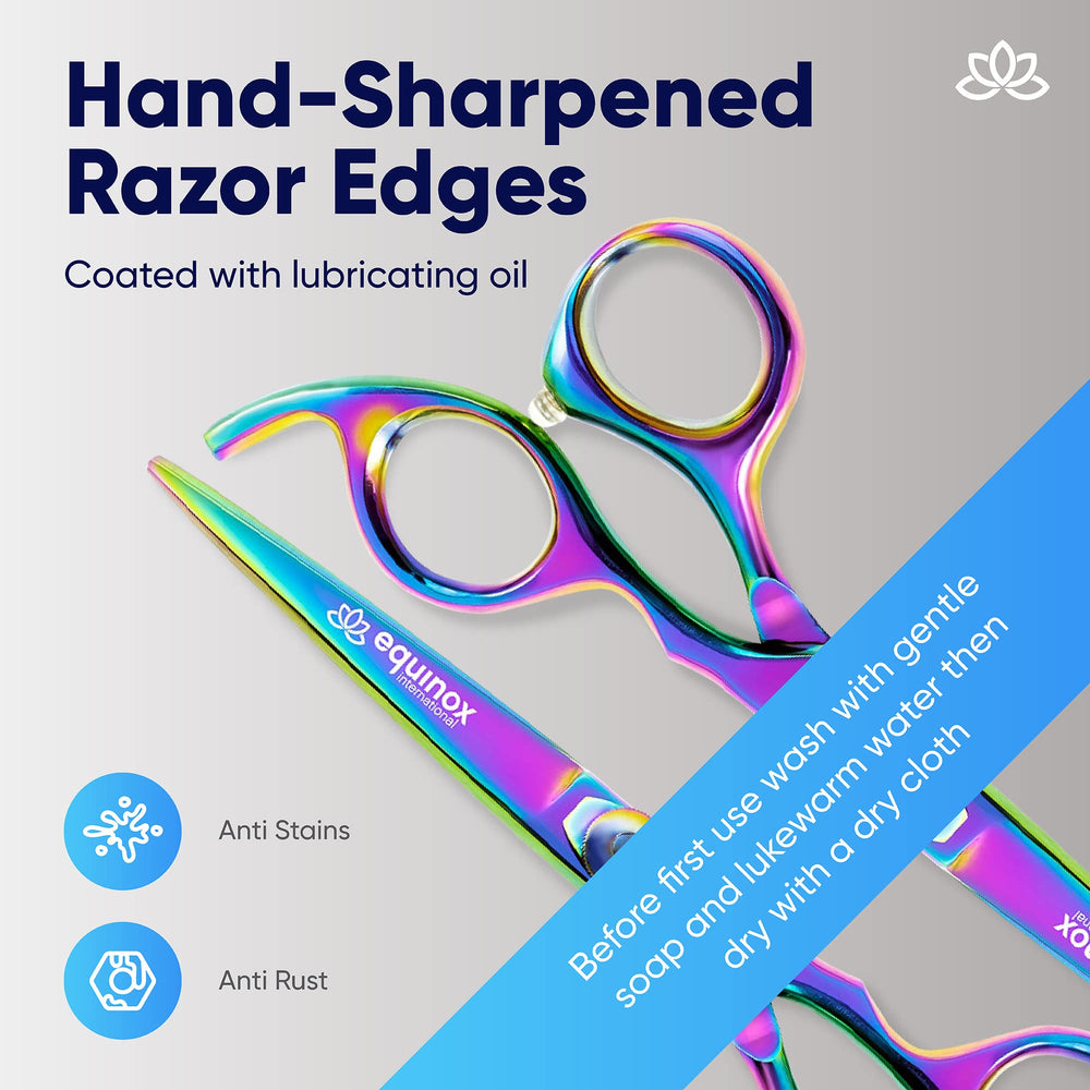 Diseño curvo de Equinox Razor Edge para mayor control durante el corte.