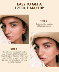 Equusecured Freckle Pen resistente al agua para uso durante el día sin manchar.