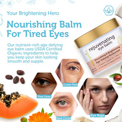 Era Organics aplicación diaria contorno ojos facilita uso diario por la mañana y noche.