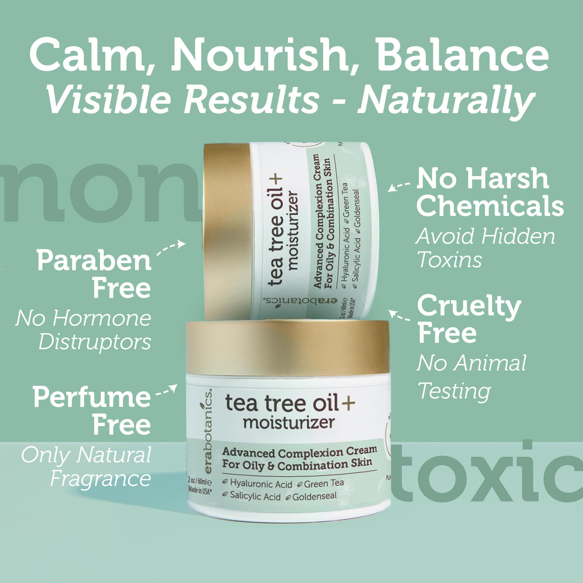 Era Organics crema arbol-de-te hidratacion-ligera sin sensación grasa