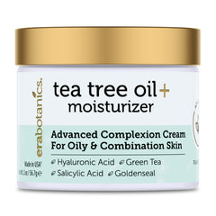 Era Organics crema arbol-de-te-textura suave para piel grasa y absorción rápida