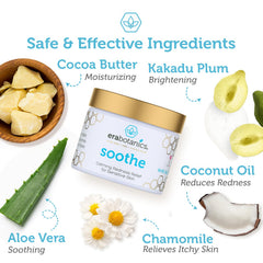 Era Organics crema-textura-mate aplicación suave hidrata sin grasa.