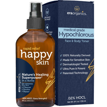 Era Organics Happy Skin Toner: modo aplicación cómodo para aprovechar beneficios suaves.