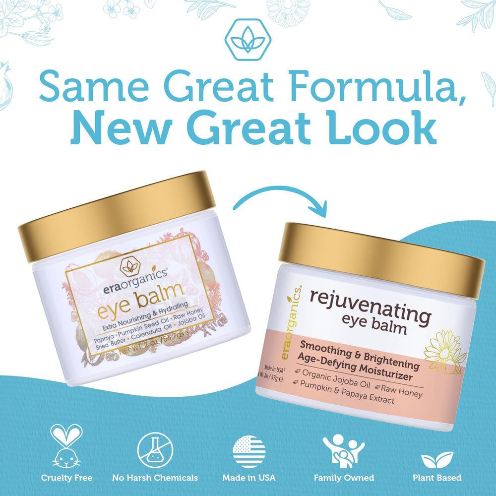 Era Organics aplicación suave para ojos brinda sensación de frescura al instante.