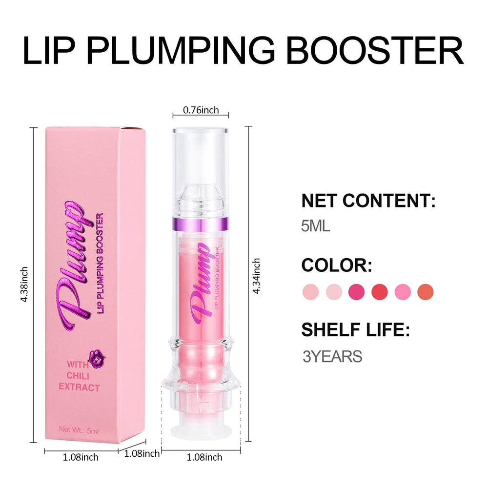 Erinde Lip Plumper Gloss aporta hidratación suave y duradera.