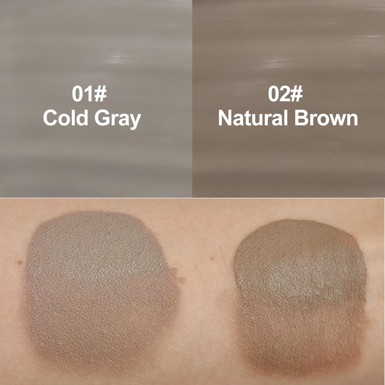 Erinde contorno líquido tono frío en templos para realce suave y natural