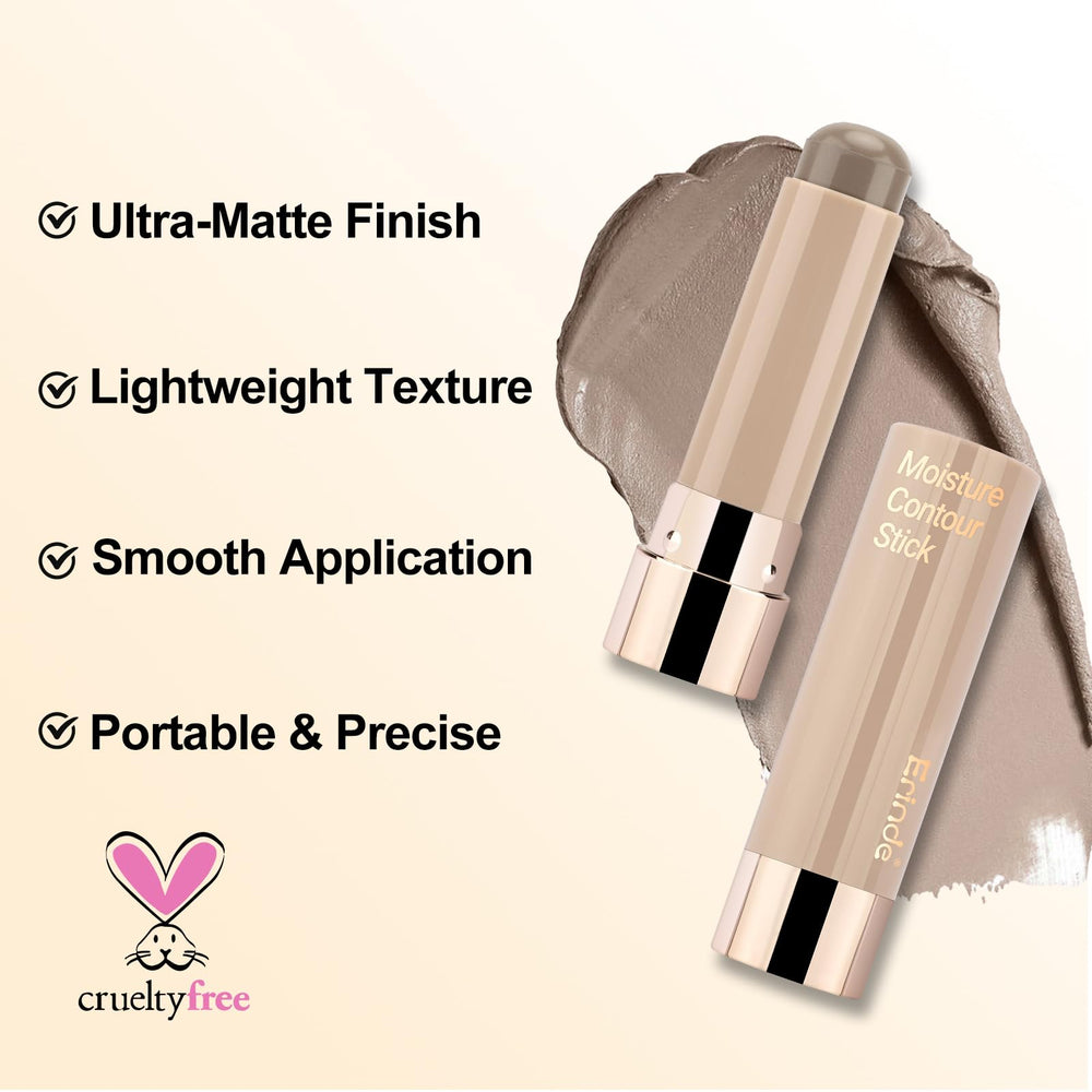 Aplicador twist-up compacto Erinde para retoques rápidos en bolso.