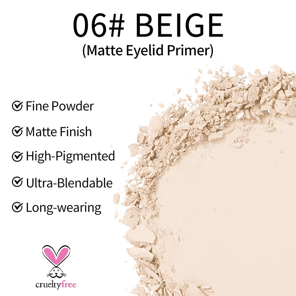 Erinde pigmentación alta en tonos neutros para crear looks intensos con poco producto.